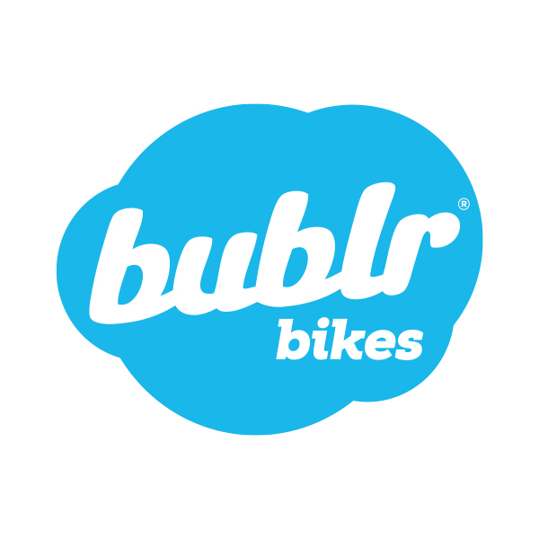 BublrBikes logo linked to BublrBikes website