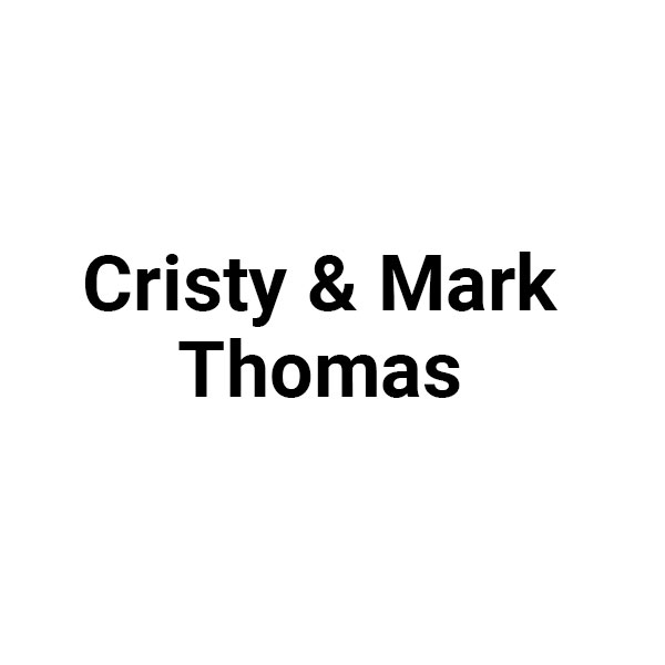 Image with words Cristy and Mark Thomas