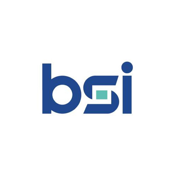 BSI logo linked to BSI website