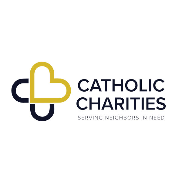 Catholic Charities logo linking to Catholic Charities website