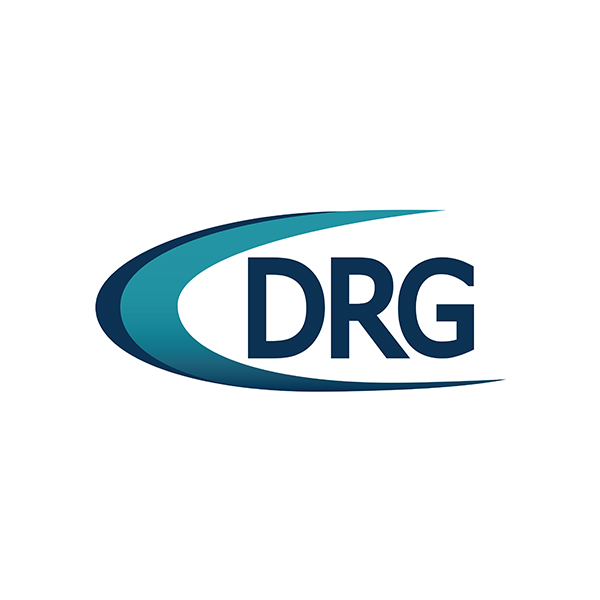 DRG logo linked to DRG website