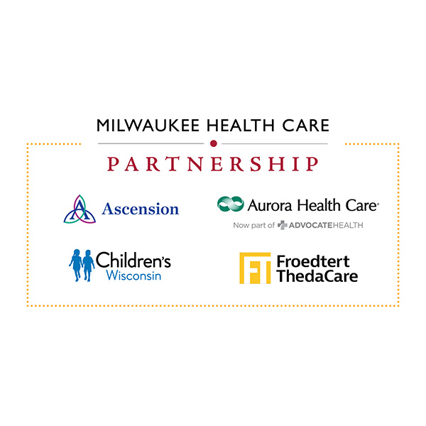 Milwaukee Health Care Partnership logo linking to Milwaukee Health Care Partnership webpage