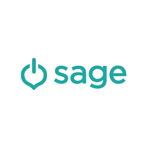 Sage logo linked to Sage website