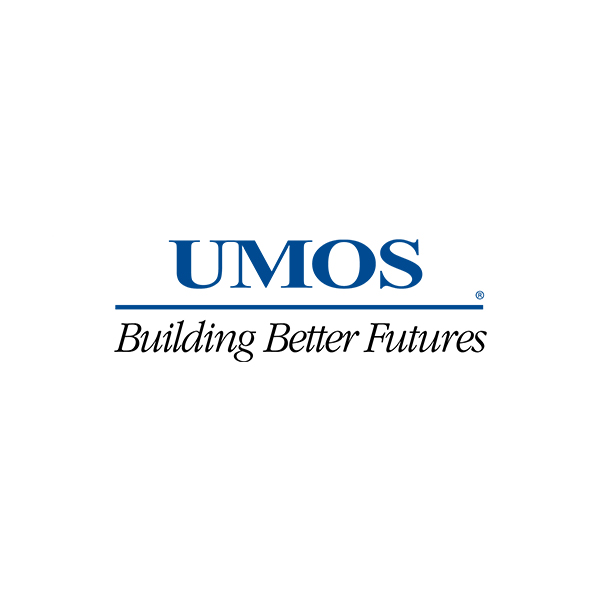 Umos logo linked to Umos website