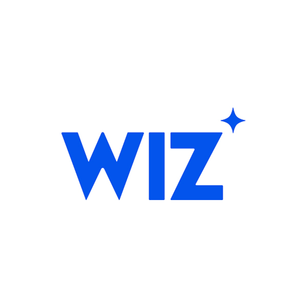 Wiz logo linked to Wiz website