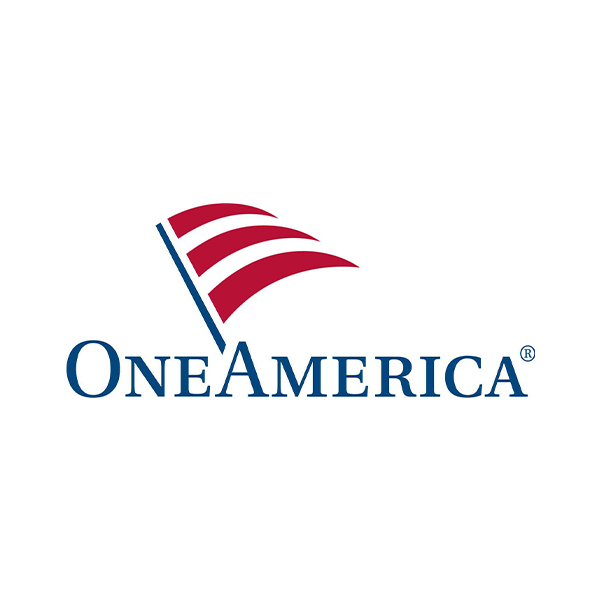 oneAmerica logo linked to oneAmerica website