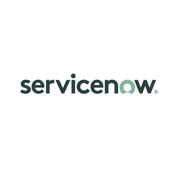 ServiceNow logo linked to ServiceNow website