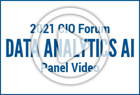 Video to CIO Forum Data Analytics AI Panel