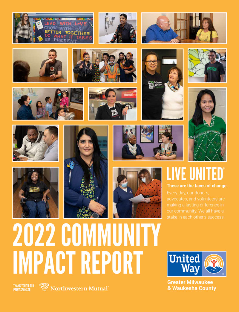 image of community impact report cover