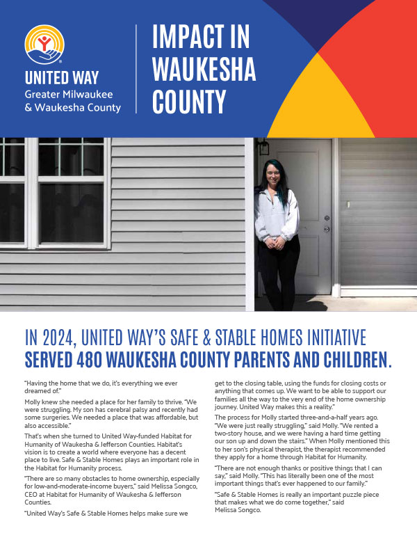 Waukesha Impact Report cover