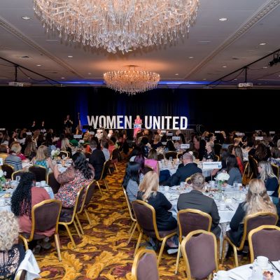 The iconic Pfister Hotel, location of this year's Women United Bruncheon