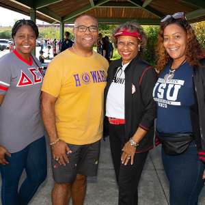 DLS members tailgating