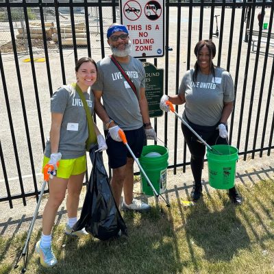 Day of Action volunteers