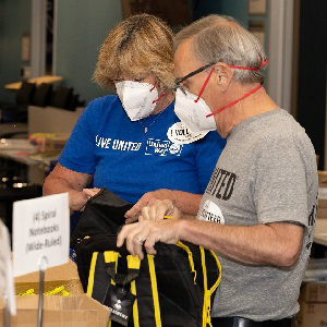 Retire United volunteers