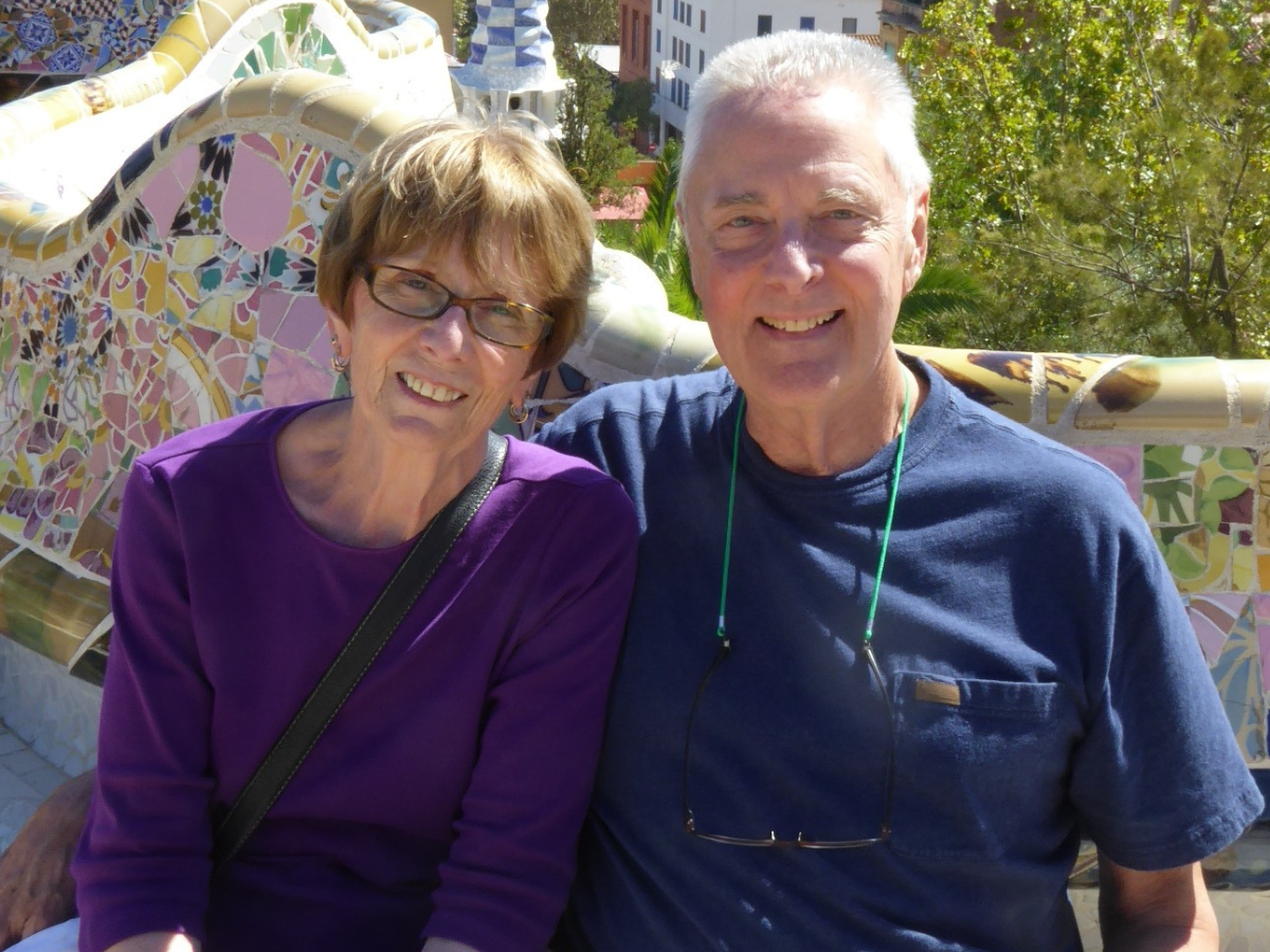 Bob Ferriday and his wife