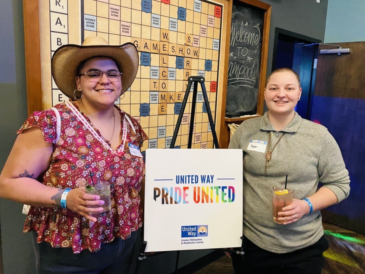 Image of people at Pride United event