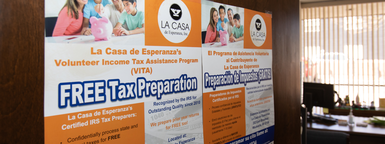 Free Tax Preparation Poster