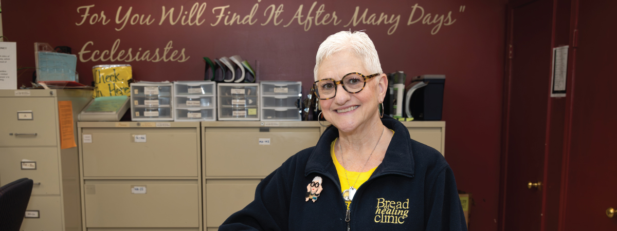 Dr. S. Michele Cohen at Bread of Healing