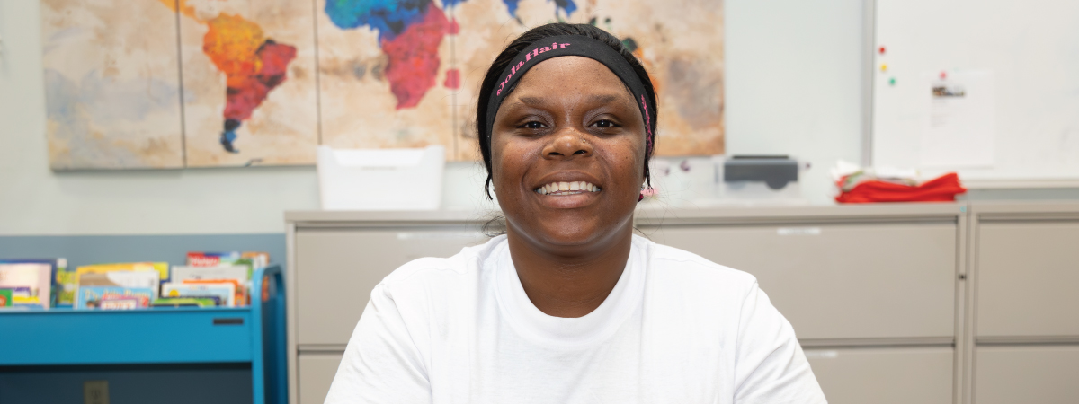 Sherel at Hope House