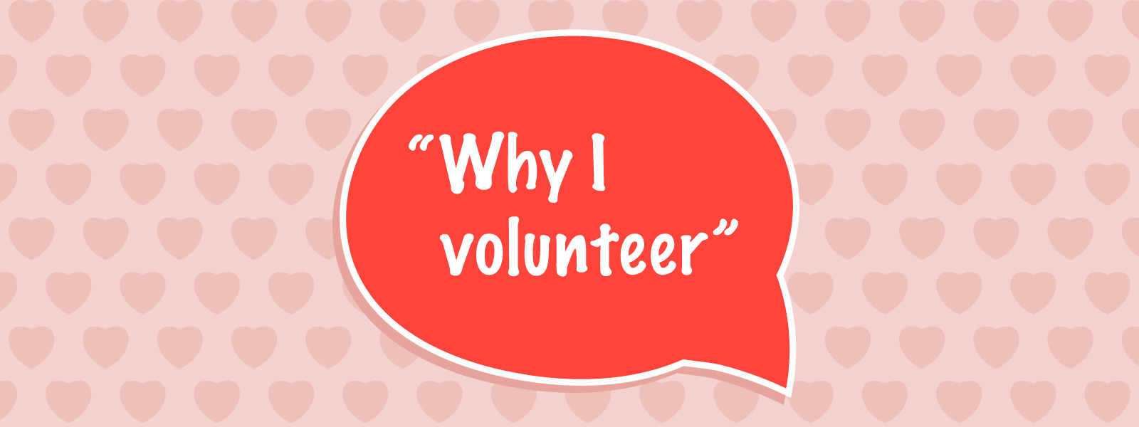 UWGMWC Graphic, Why I Volunteer