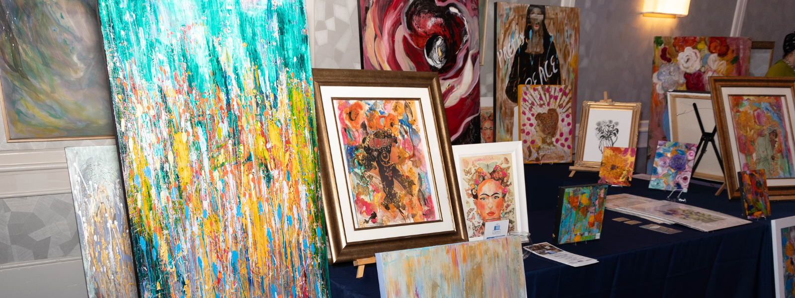 Fine art for sale at the 2023 SPREE: Shopping for Change event