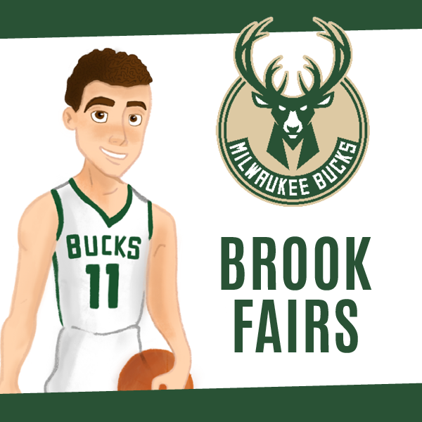 Illustration of Brook Lopez