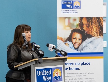 Amy Lindner, president and CEO of United Way of Greater Milwaukee and Waukesha County