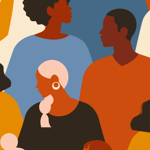 Illustrated profiles of diverse individuals