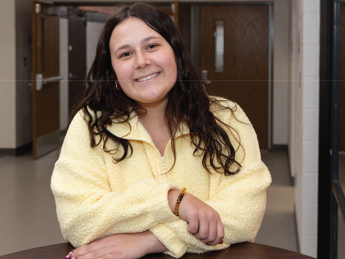 Ellie, a junior at Grafton High School