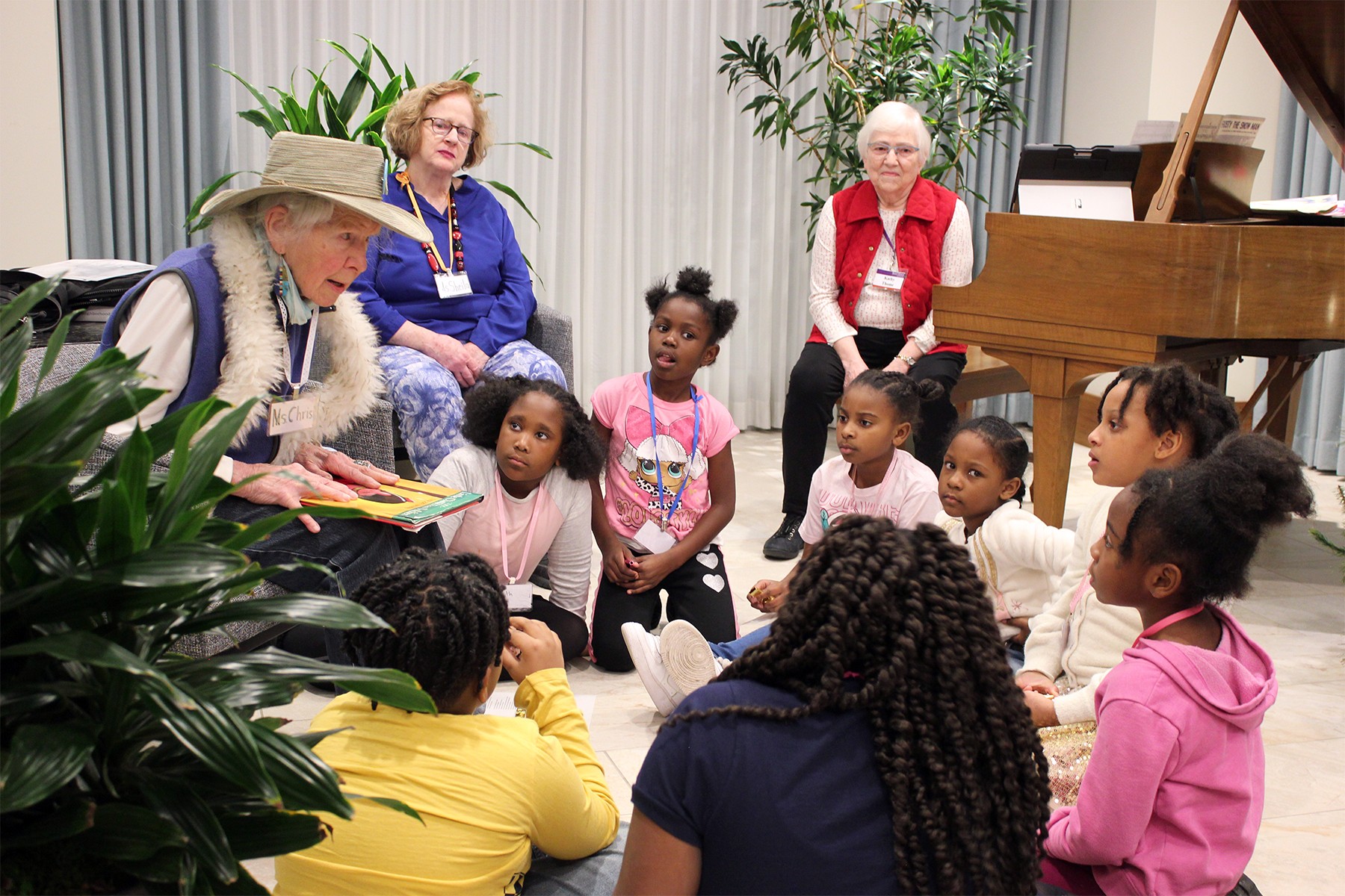 A weekly visit with Our Next Generation.